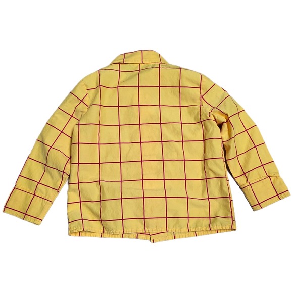 Disney Collection Woody Costume Outfit Boy's Size 2 Yellow Shirt & Blue Pants - Picture 3 of 15
